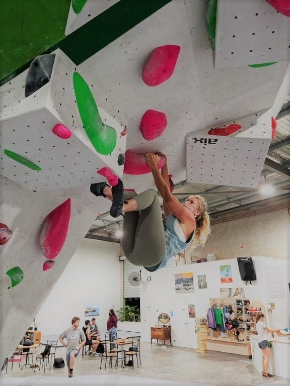 Mums climbing group