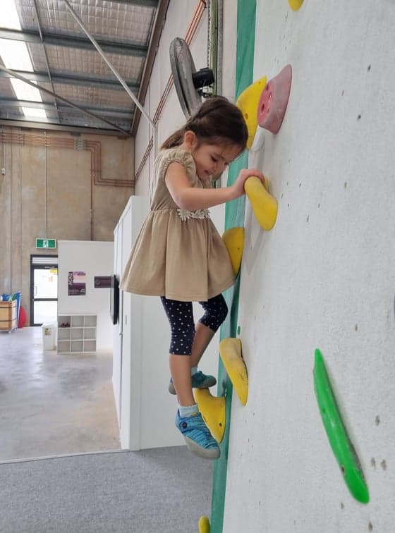 Young climber